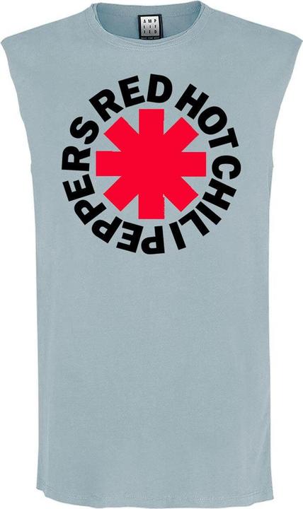 Actual product image Amplified Unisex Adult Classic Asterix Red Hot Chili Peppers Tank Top (M)