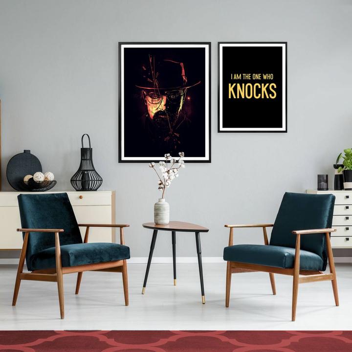 Produktbild Trenddeko I am the one who knocks (24 x 30 cm)