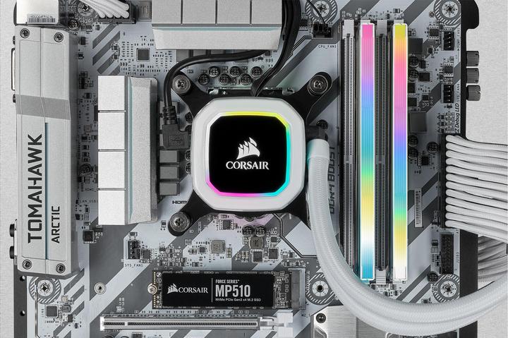 Actual product image Corsair Vengeance RGB Pro SL (4 x 8GB, 3600 MHz, DDR4-RAM, DIMM)