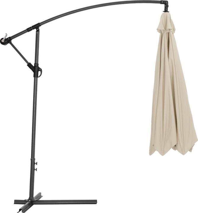 Produktbild tectake Sonnenschirm Ciccio mit Schutzhülle (3.50 m)