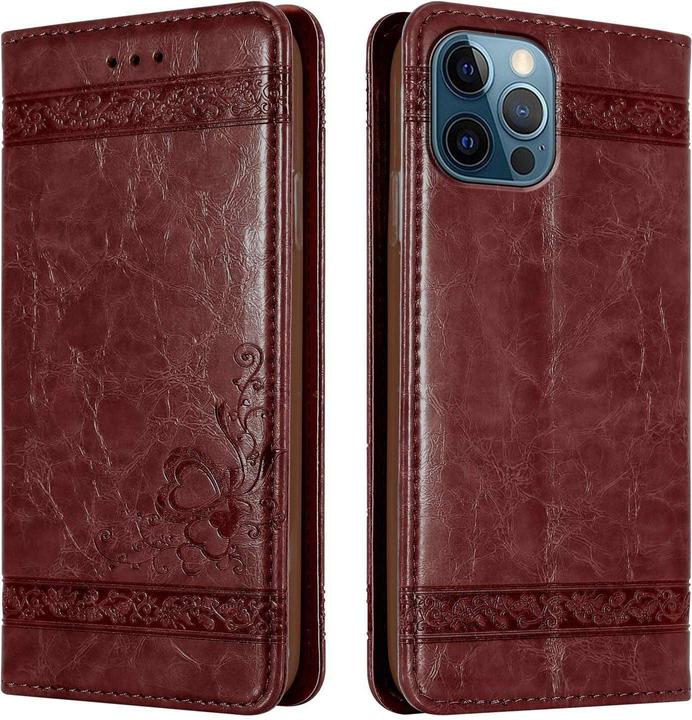 Actual product image Cadorabo Book cover with ornaments (Apple iPhone 12 Pro Max)