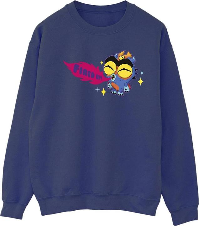 Immagine prodotto Disney Big Hero 6 Baymax Fred Fired Up Felpa Donna (S)