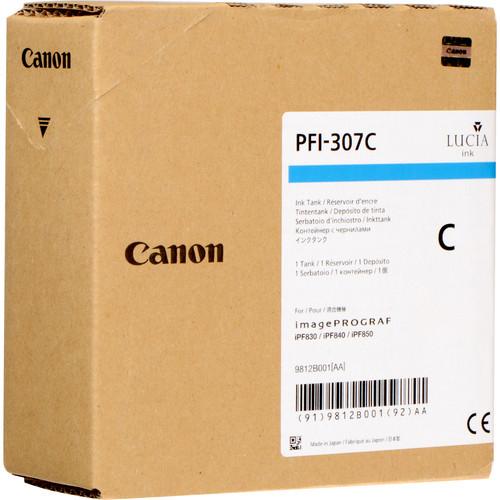 Actual product image Canon Ink Large Format cyan Orig.No. PFI-307C (C)