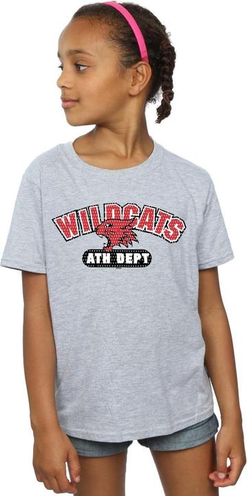 Image du produit Disney - T-shirt HIGH SCHOOL MUSICAL THE MUSICAL WILDCATS ATHLETIC - Fille (116)