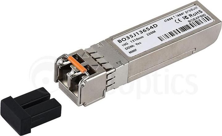 Actual product image CBO Alcatel-Lucent iSFP-10G-LRM Compatible BlueOptics SFP+ BO35J136S4D