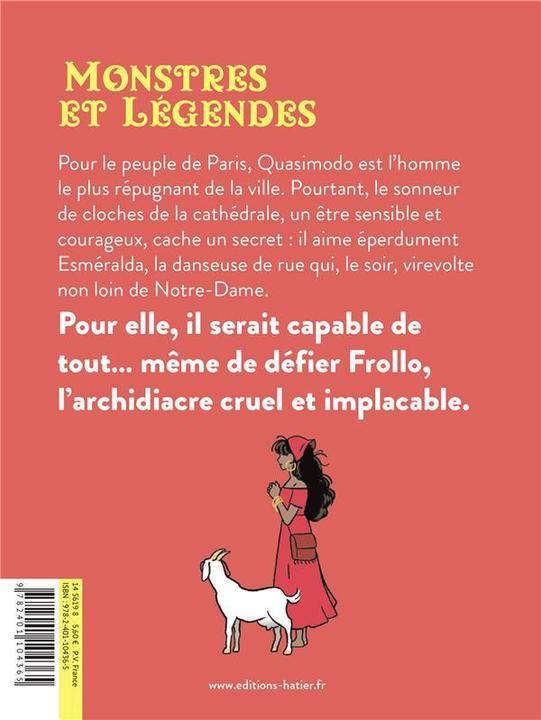 Produktbild Monstres et légendes. Le héros de Notre-Dame (Französisch, Kérillis Hélène, Roché Vincent, 2024)