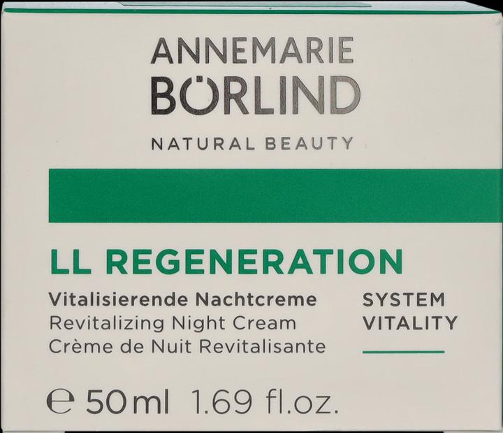 Energie-Label Annemarie Börlind Natural Beauty (50 ml, Nachtcreme)