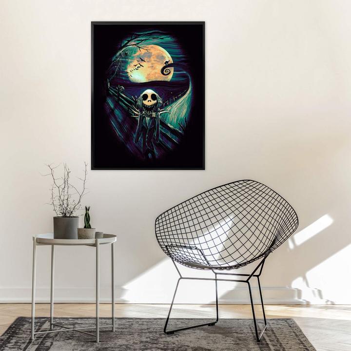 Image du produit Trenddeko The Scream Before Christmas (Le cri avant Noël) (100 x 120 cm)