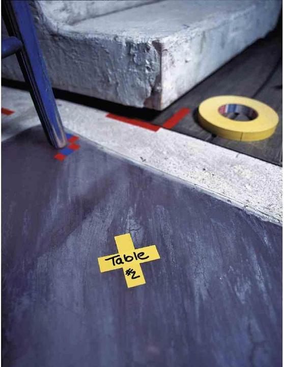 Actual product image tesa Fabric tape 4651 Premium, 19 mm x 50 m, yellow (19 mm)