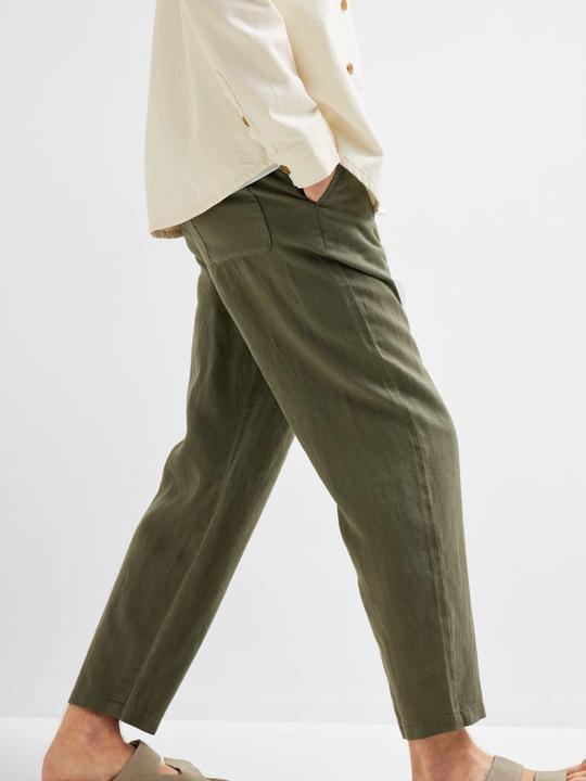 Actual product image Selected Homme 100% linen trousers (L)