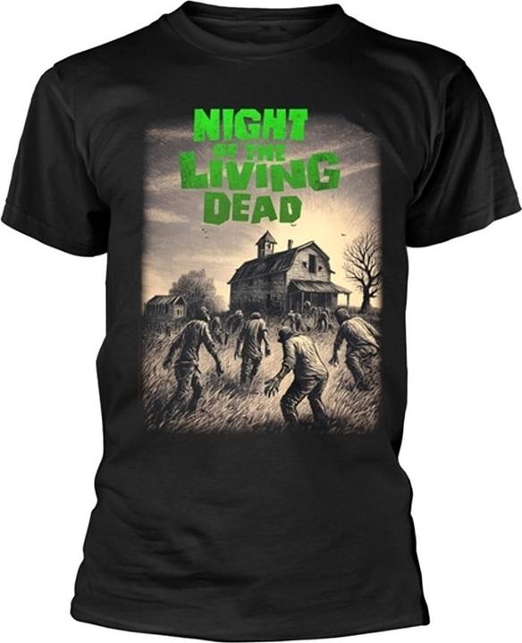 Actual product image Night Of The Living Dead Unisex Adult Siege T-Shirt (XL)