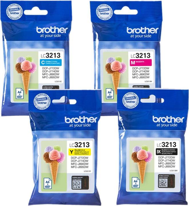 Produktbild Brother LC-3213 Value Pack (M, BK, C, Y)