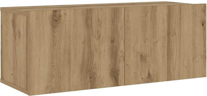 Immagine prodotto VidaXL TV-Wandschränke 3 Stk. Artisan-Eiche Holzwerkstoff HiFi-Schrank (100 x 30 x 30 cm)