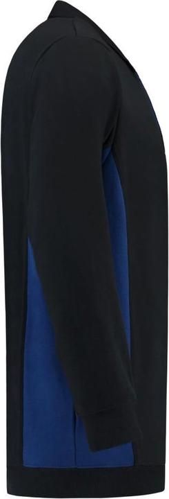 Produktbild Tricorp Sweatshirt Polokragen Bicolor Brusttasche NavyRoyalblue Gr. S (S)