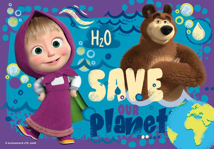 Produktbild Ravensburger 2 24 Piece Puzzles - Masha and the Bear (24 Teile)