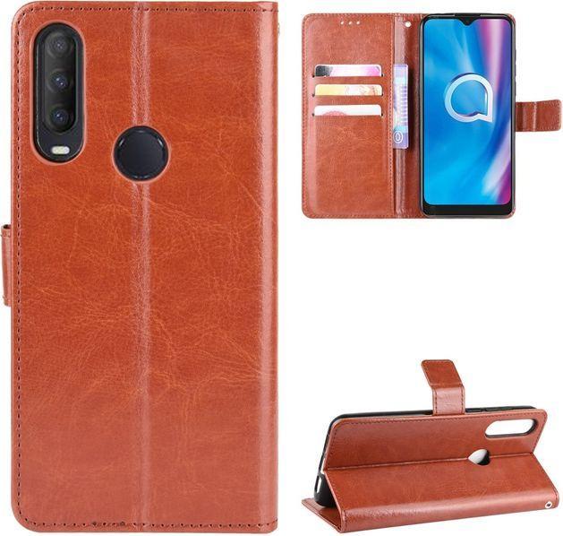 Produktbild MU Classic Crazy Horse III Leder Bookcover Series (Alcatel 1S (2020), Alcatel 3X (2020))