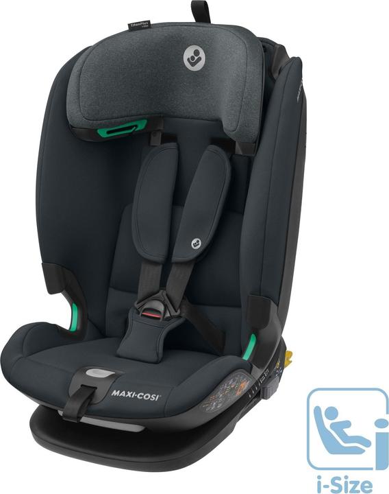 Maxi-Cosi Titan Plus i-Size Authentic Graphite (Seggiolino per bambini, ECE R129/i-Size Standard)