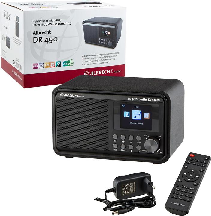 Produktbild Albrecht DR 490 (Internetradio, DAB+, WLAN)