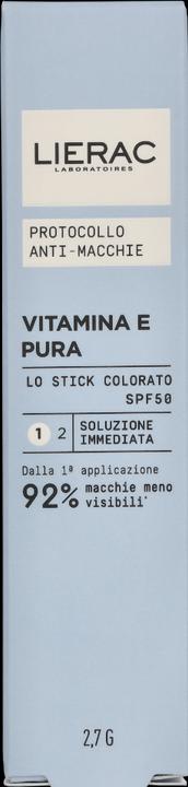 Actual product image Lierac Protocole (Suntan cream, SPF 50, 27 ml, 2.70 g)