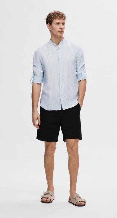 Actual product image Selected Homme 100% linen long sleeve shirt (XL)