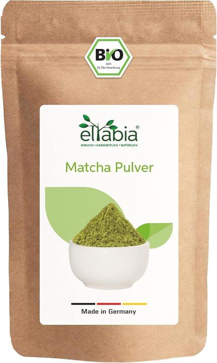 Eltabia Bio Matcha Pulver Tee | Premium Matchapulver | 100% rein ohne Zusatzstoffe (Pulver, 200 g)