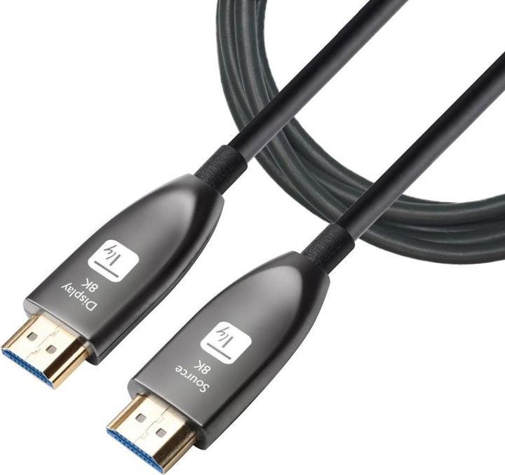 Produktbild Techly HDMI 8K 60Hz AOC LWL Kabel 15m (15 m, HDMI)