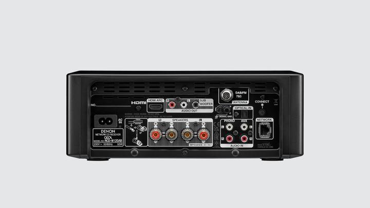 Produktbild Denon CEOL N12 DAB (Airplay, Multiroom, Spotify Connect, WLAN, Bluetooth, CD Player, 2x 65 W)