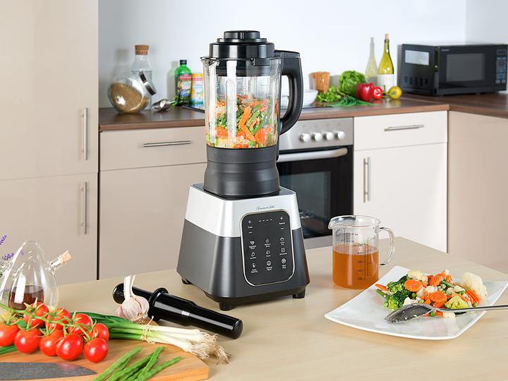 Produktbild Rosenstein & Söhne Profi-Standmixer mit Wärme-Funktion und Touch-Tasten (1500 W)