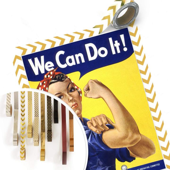 Produktbild Trenddeko Vintage We can do it (24 x 30 cm)