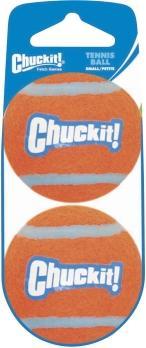 Image du produit Chuckit! CHUCKIT TENNIS BALL Balle de tennis 5 cm de diamètre Taille S 2 pièce(s) Orange (Jouet à balle chien)