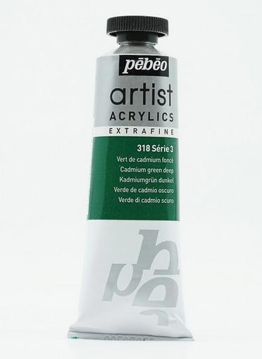 Immagine prodotto Pebeo Artist Acrylics extrafine (Verde cadmio scuro, 37 ml)