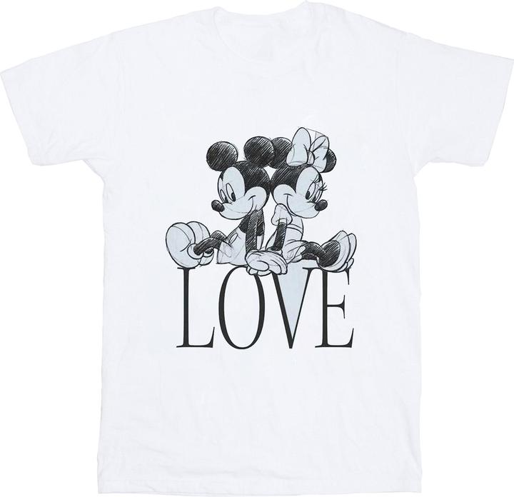 Image du produit Disney - T-shirt MICKEY AND MINNIE MOUSE LOVE - Homme (XXL)