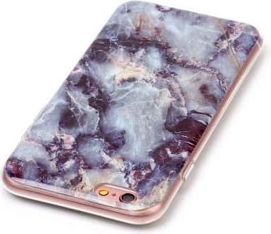 Image du produit Ueli Express iPhone 6s / 6 Coque en caoutchouc TPU aspect marbre noir bleu (Apple iPhone 6s, Apple iPhone 6)
