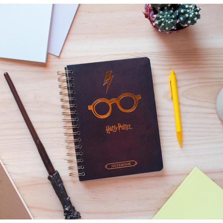 Actual product image Notebook Harry Potter A5, Blank, Brown (A5, Plain, Hardcover)