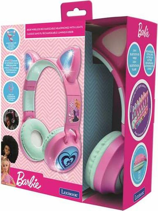 Image du produit Lexibook Oreillettes Bluetooth Barbie avec lumière (HPBTKTBB)