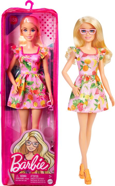 Image du produit Barbie Poupée Fashionista - Robe de fruits