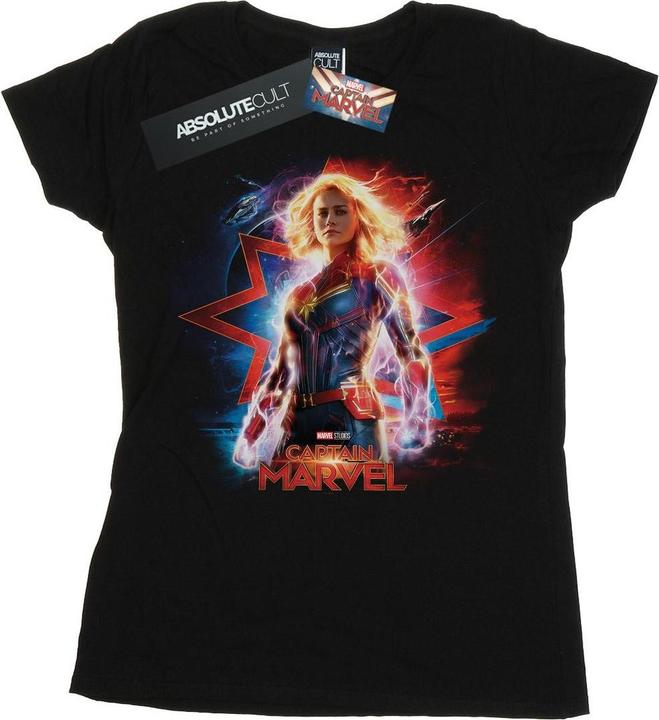 Actual product image Womens/Ladies Captain Poster Cotton T-Shirt (M)