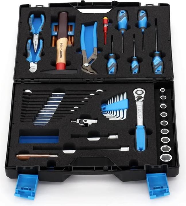 Actual product image Gedore TOURING 1000 tool case (49 pieces)