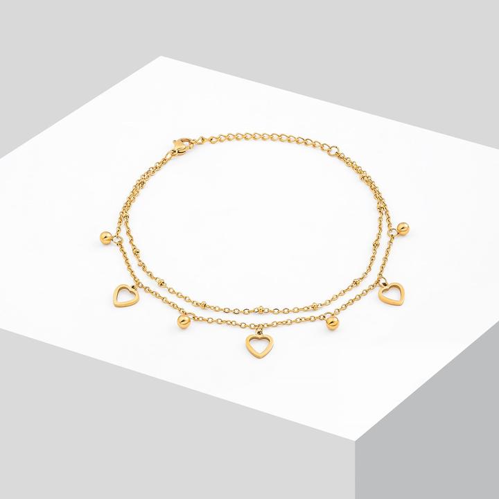 Produktbild Sensora Jewelry Heart Charm Armband (Edelstahl)