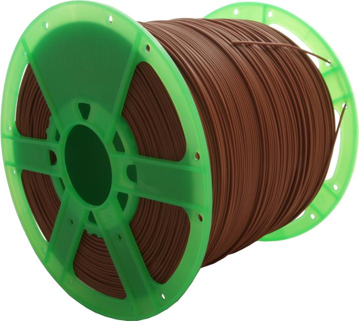 Actual product image Purefil Filament (PLA, 1.75 mm, 2500 g, Brown)