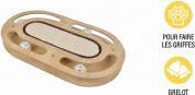 Actual product image Lola Toys interactive cat game with scratching post and tunn (Catmint toy)