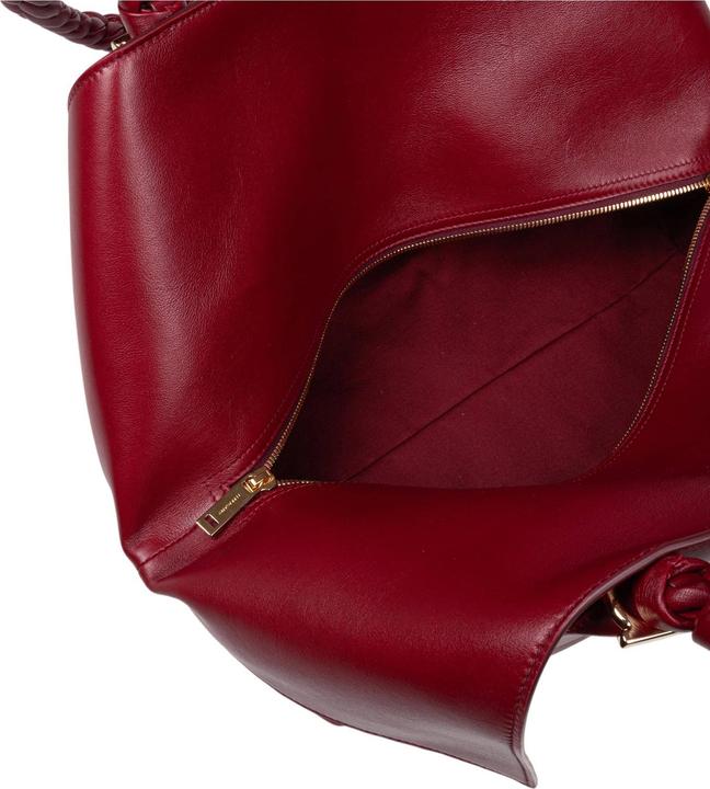 Produktbild Salvatore Ferragamo Ferragamo scarf sh m handbag in calfskin color burgundy