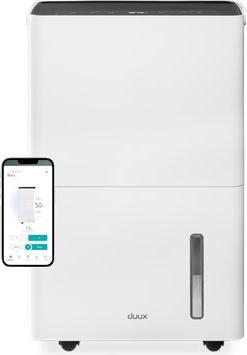 Duux Smart Dehumidifier | Bora | Suitable for rooms up to 50 m² | Water tank capacity 4 L | White (50 m²)