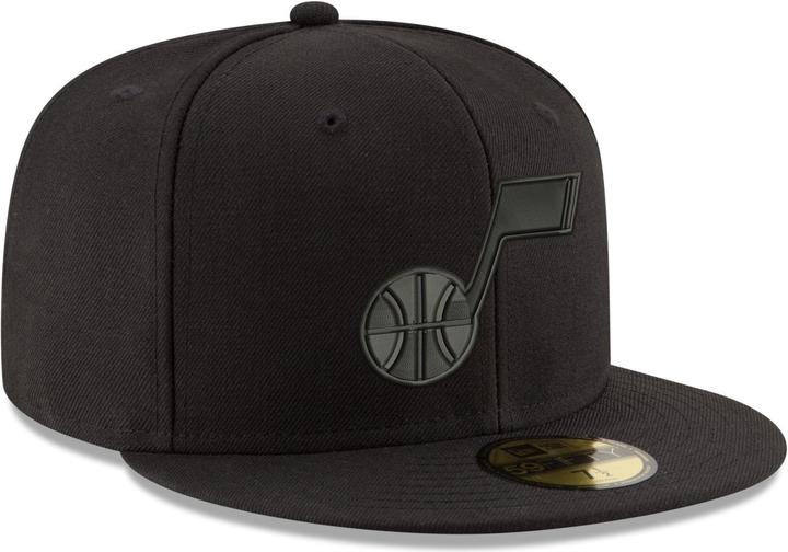 Actual product image New Era 59Fifty Cap - NBA BLACK Utah Jazz - 6 7/8 (6 7/8)