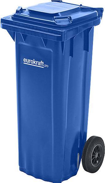 Produktbild eurokraft pro Grossmülltonne aus Kunststoff, nach DIN EN 840 (80 l)