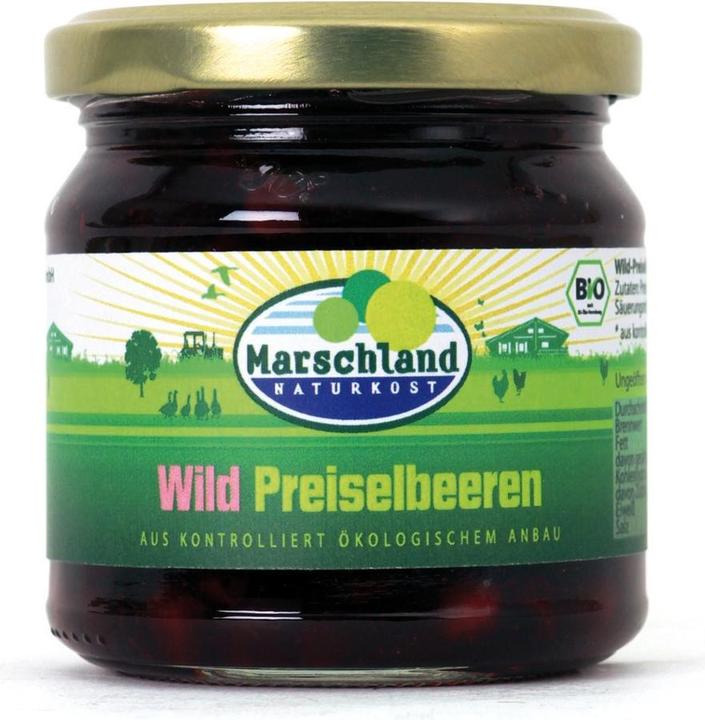 Marschland Wild cranberries (glass) (220 g)