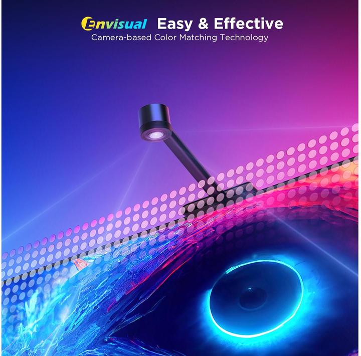 Produktbild Govee Envisual TV Backlight (Warmweiss, RGBIC, 360 cm, Indoor)