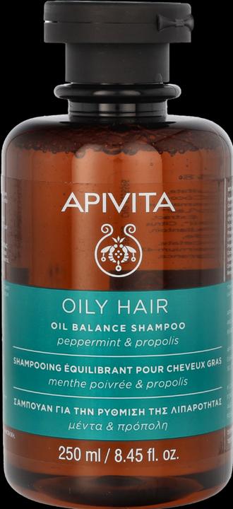 Produktbild Apivita Oil Balance Shampoo 250ml (250 ml, Flüssiges Shampoo)