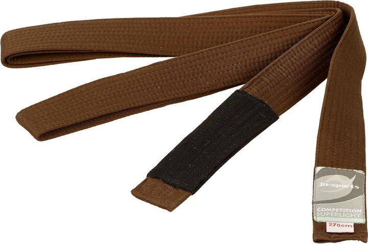 Image du produit Ju-Sports Ceinture BJJ marron Competition superlight unisize 270 cm