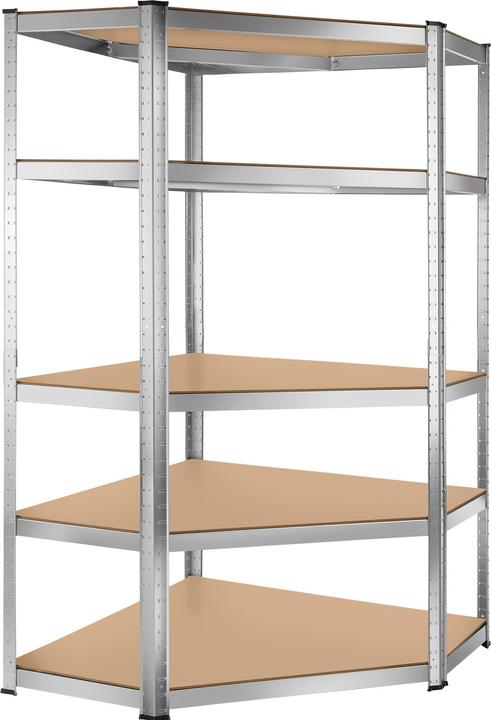 tectake Schwerlast Eckregal Manfred